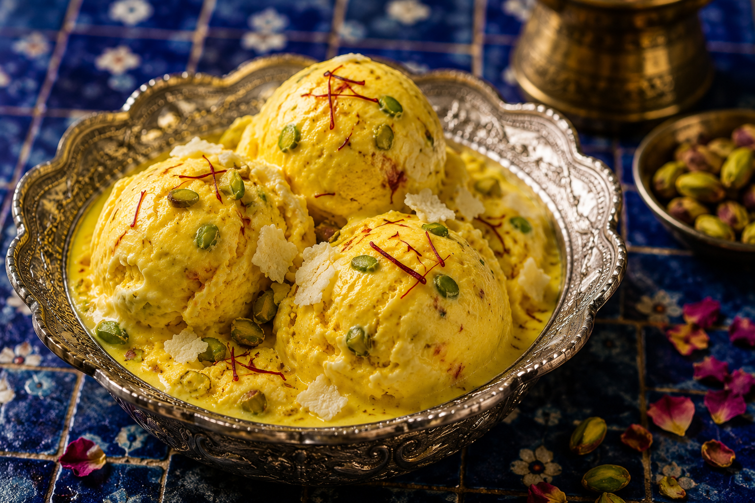 Saffron Ice Cream (Bastani Sonnati)